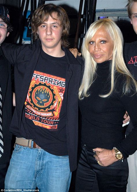 son of donatella versace|donatella versace paul beck.